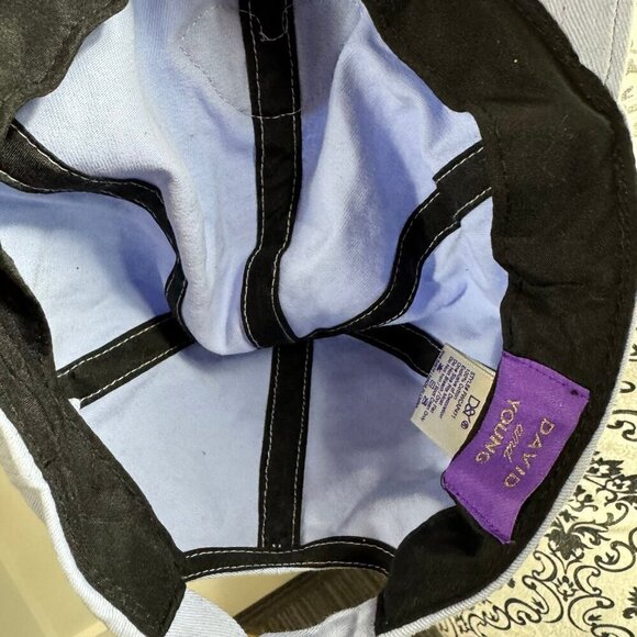 DAVID & YOUNGRainbow Patch Trucker Hat In blue - Picture 6 of 6